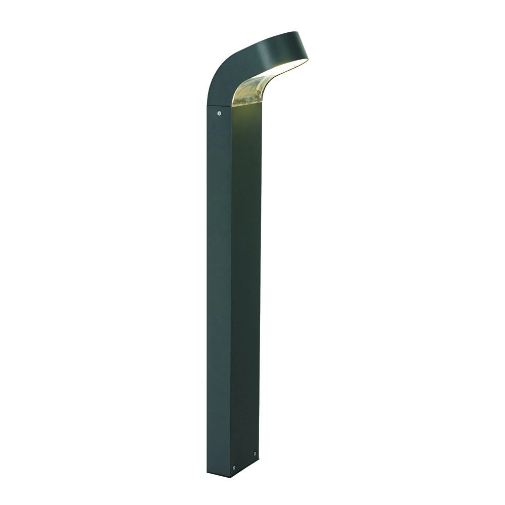 Stehender LED Gartenspot Finmotion Schwarz