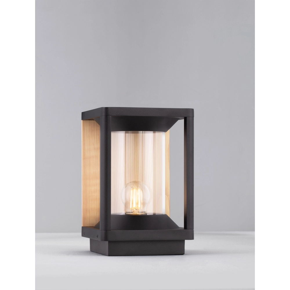 Gartenleuchte Pacific Hintergrund Holz 22cm