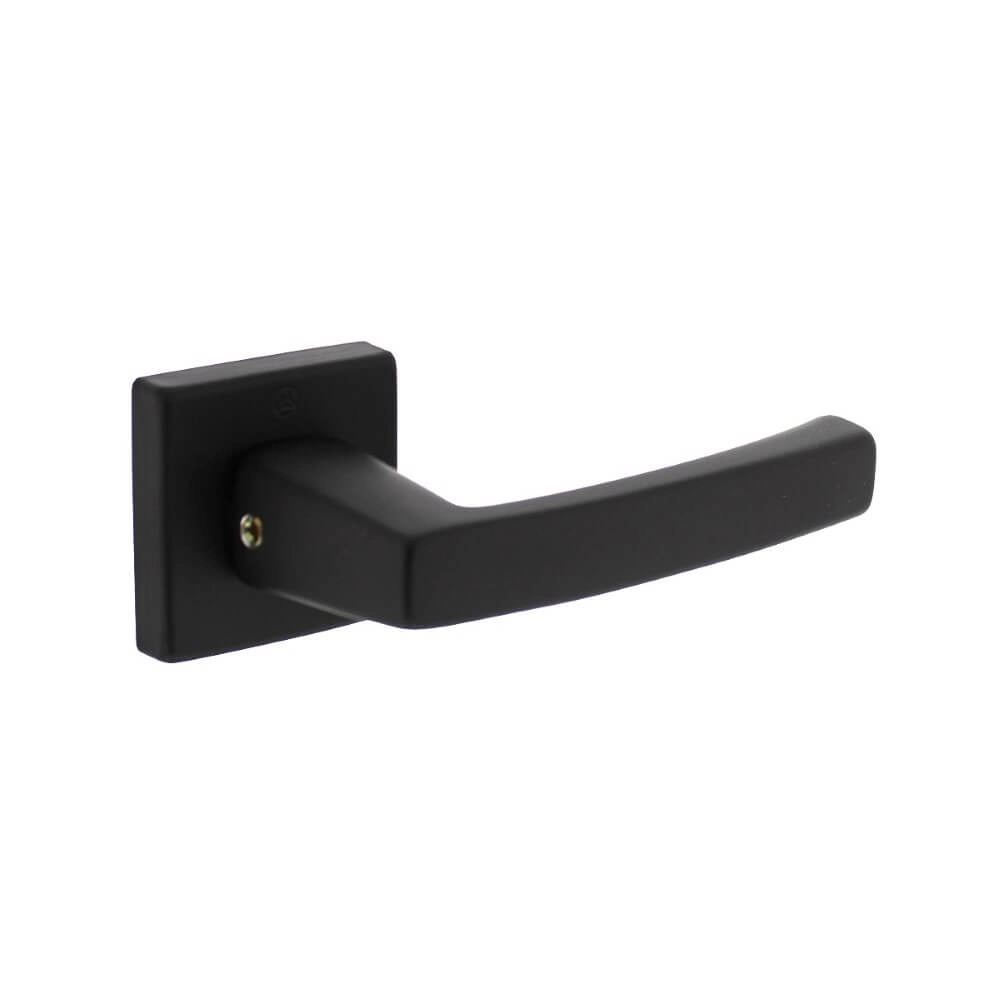 Türklinke Moora Aluminium Schwarzes Quadrat