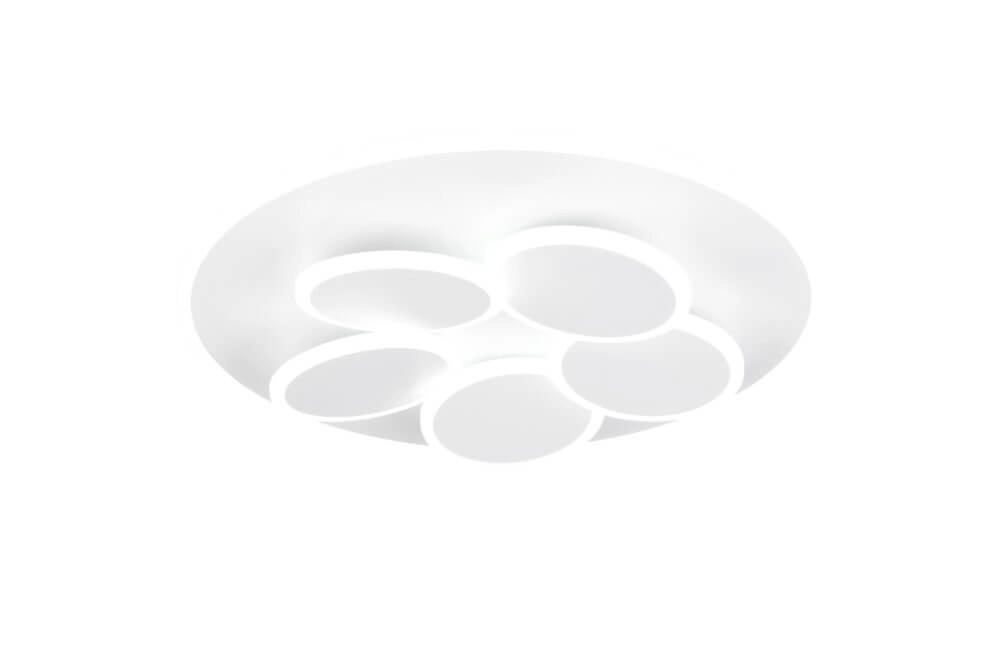 Moderne Deckenleuchte Mandala weiß Ø 48cm Trio 4017807614077