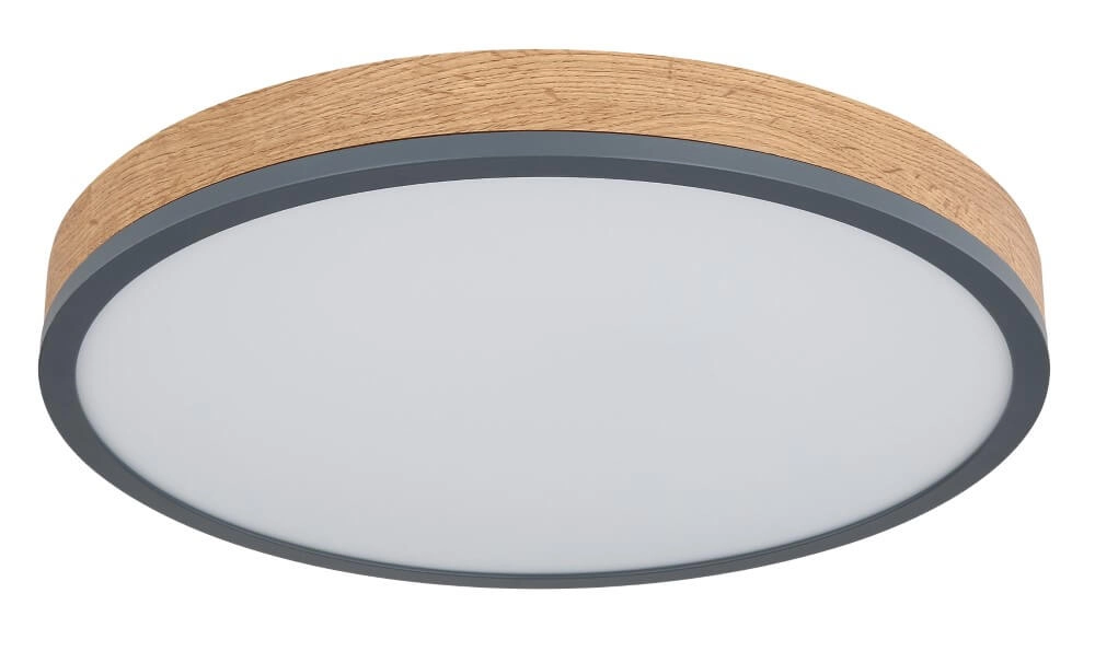 LED-Deckenleuchte aus Holz Doro Ø 45cm Globo 9007371430567