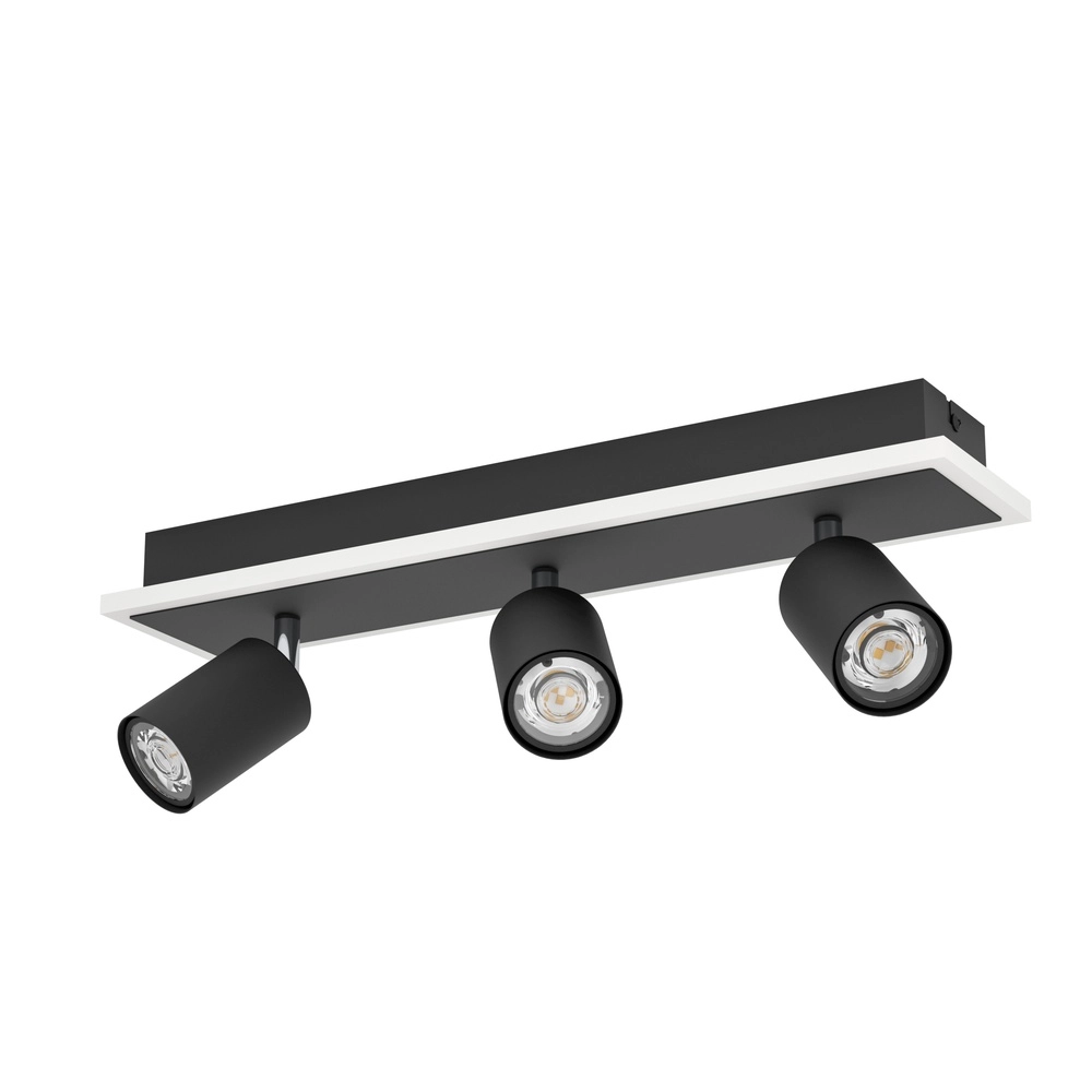 LED-Deckenspot Rimbocchi 1 3L – schwarz – orientierbar