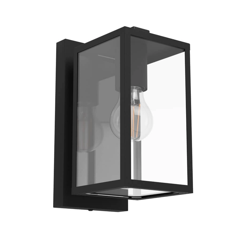 Schwarze Außenlampe Budrone Eglo 9008606231607