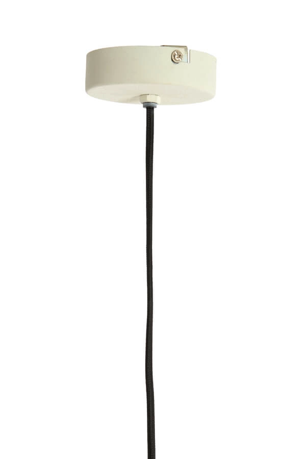 Japandi Pendelleuchte Kylie creme Ø 30cm Light & Living 8717807711832
