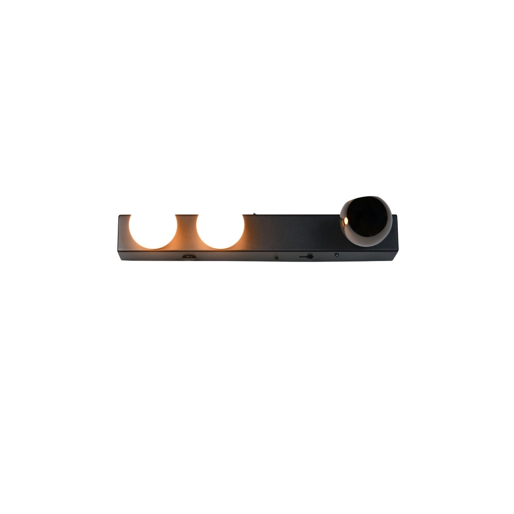 Wandlampe Arpino Schwarz 30cm Trio 4017807683622