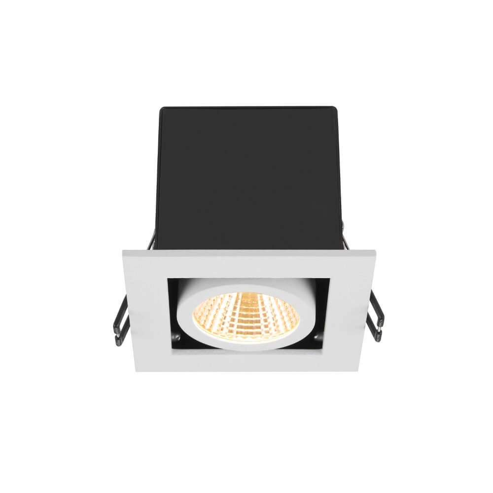 Quadratischer LED-Einbaustrahler Kadux Single 1x LED - weiß - 3000K SLV 4024163279314