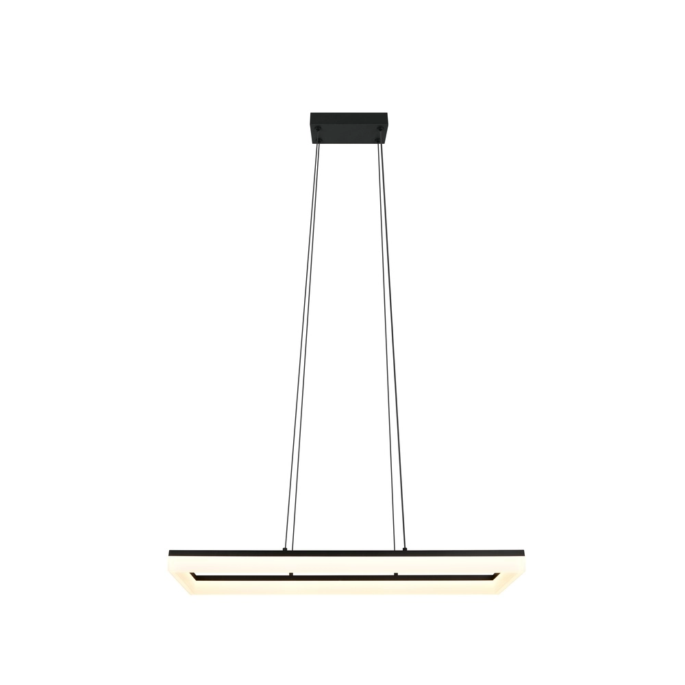 Schlanke Pendelleuchte Camino schwarz Trio 4017807655766