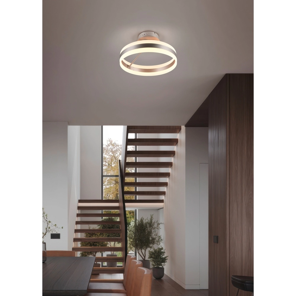 Design-Deckenleuchte Dios Nickel Trio 4017807657708