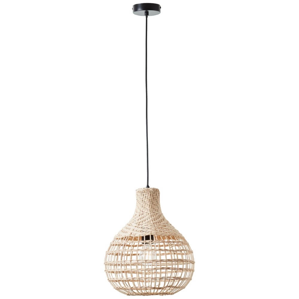 Hängelampe aus Rattan Southsea Ø 32,5cm Brilliant 4004353396687