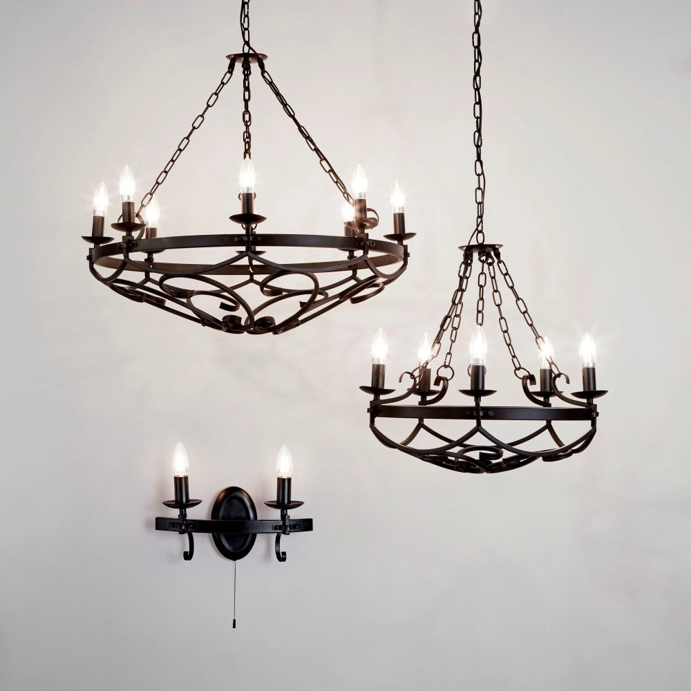 Klassische Hängelampe Cartwheel Ø 54cm Searchlight 5053423155098