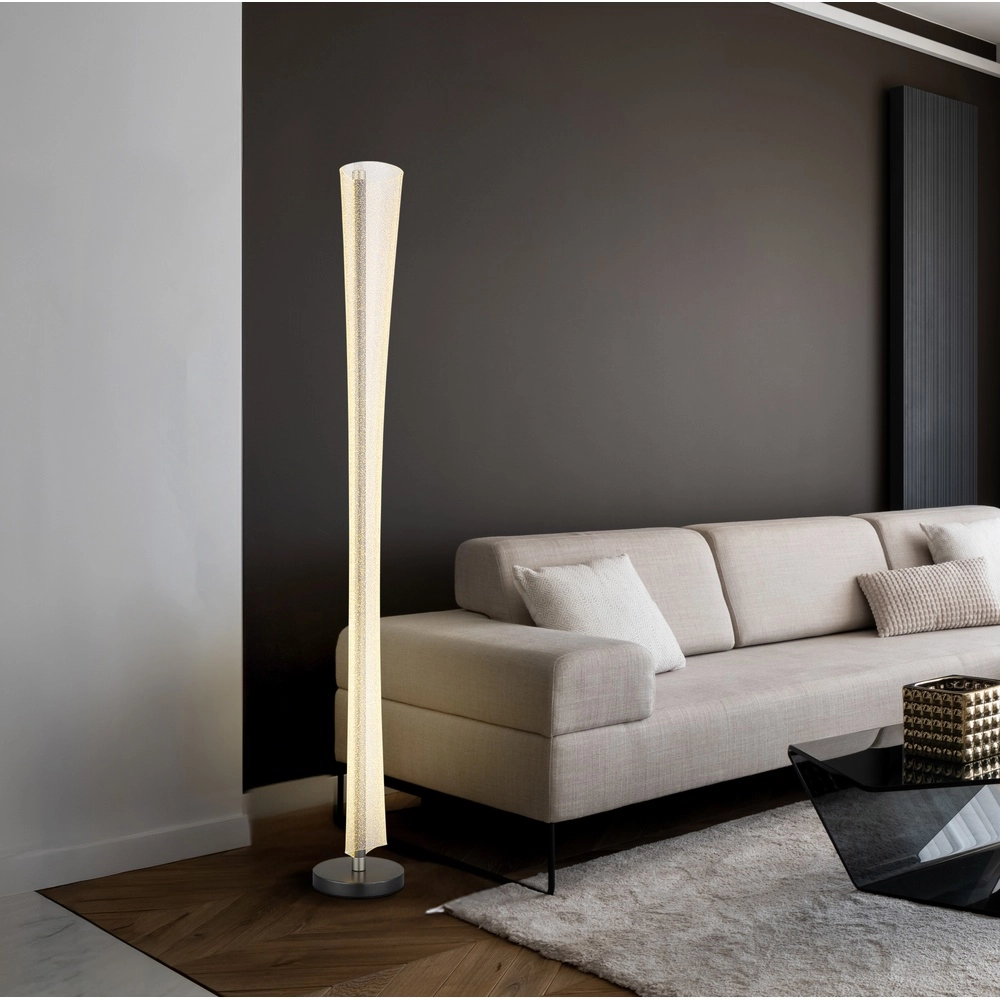 Design-Stehlampe Malinda Anthrazit Globo 9007371578337