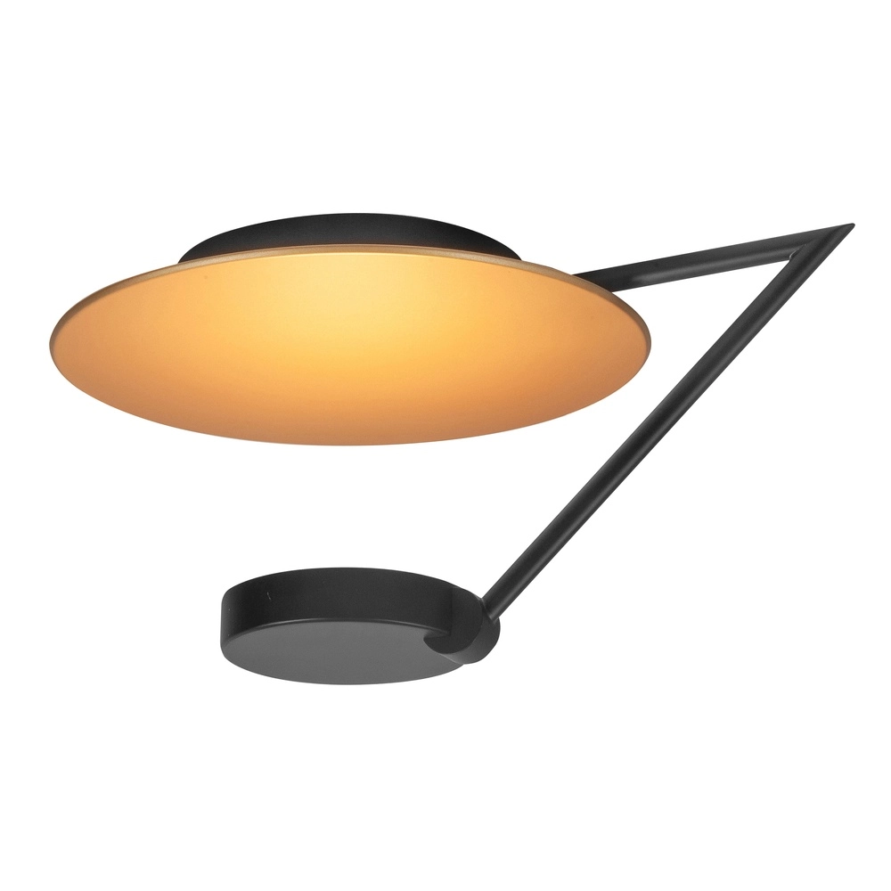 Design-Deckenleuchte Goldy schwarz Ø 29cm