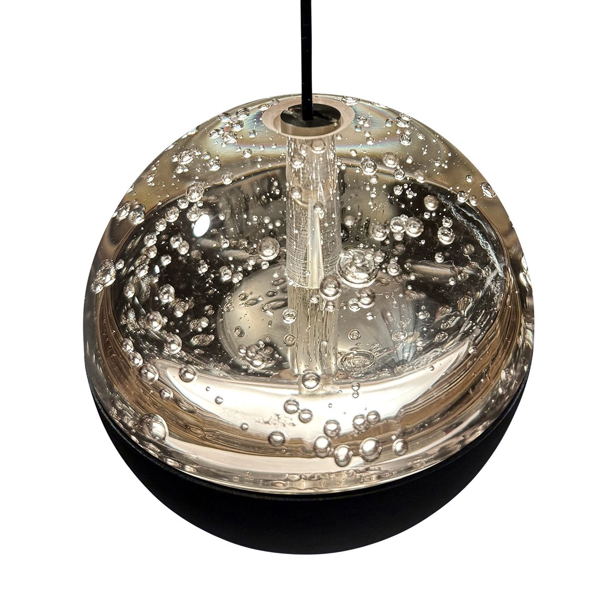 Esstisch-Pendellampe 115 cm Belluno 8-Licht-LED – Schwarz Steinhauer 8712746184020