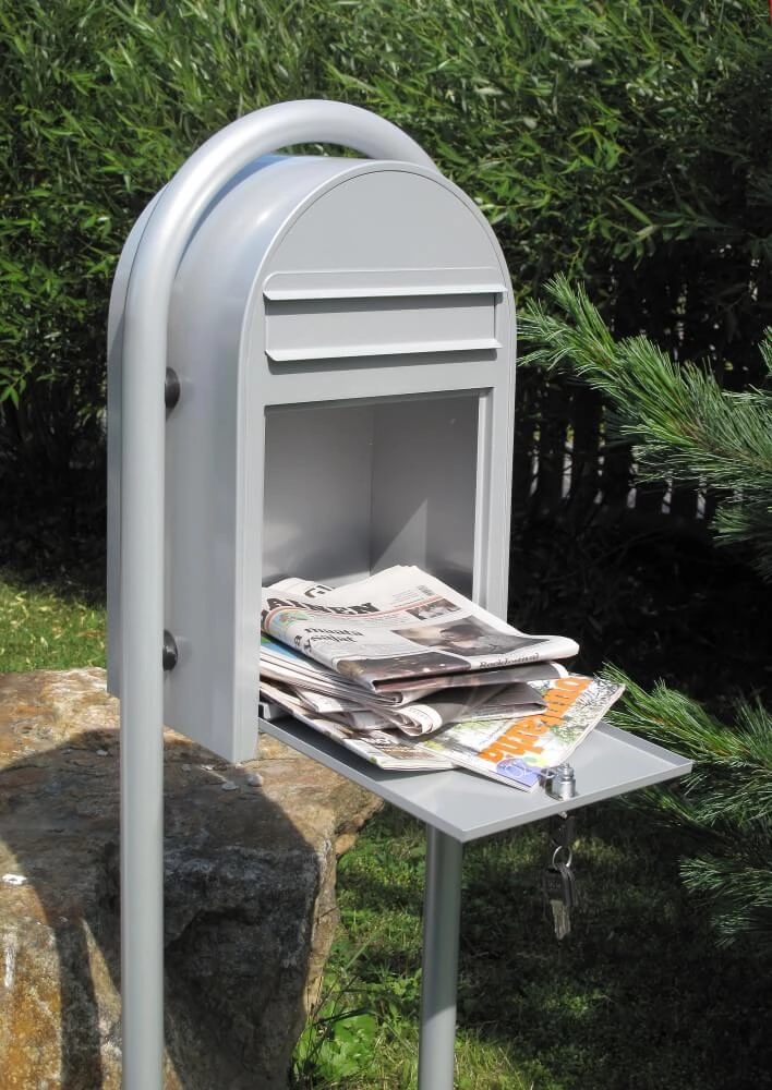 Briefkasten Classic 9006 Nordisches Silber Bobi 6417237001429