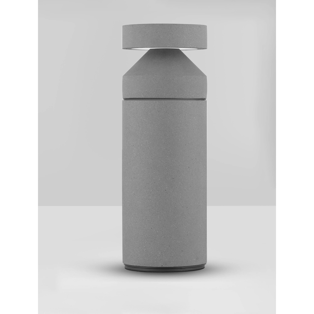 Schlanke Gartenleuchte Navy Beton grau 54,5cm Lyora 5212017454324