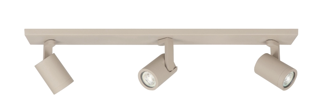 3-Licht oberflächenmontierter Scheinwerfer Halo Sand – GU10