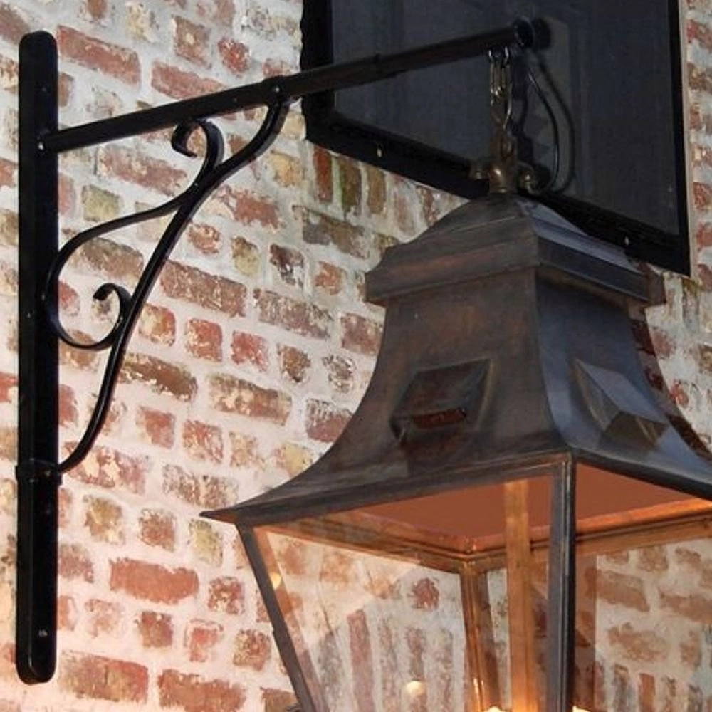 Ländliche Außenlampe Gracieuze 4L 100 cm Authentage 8716803505544