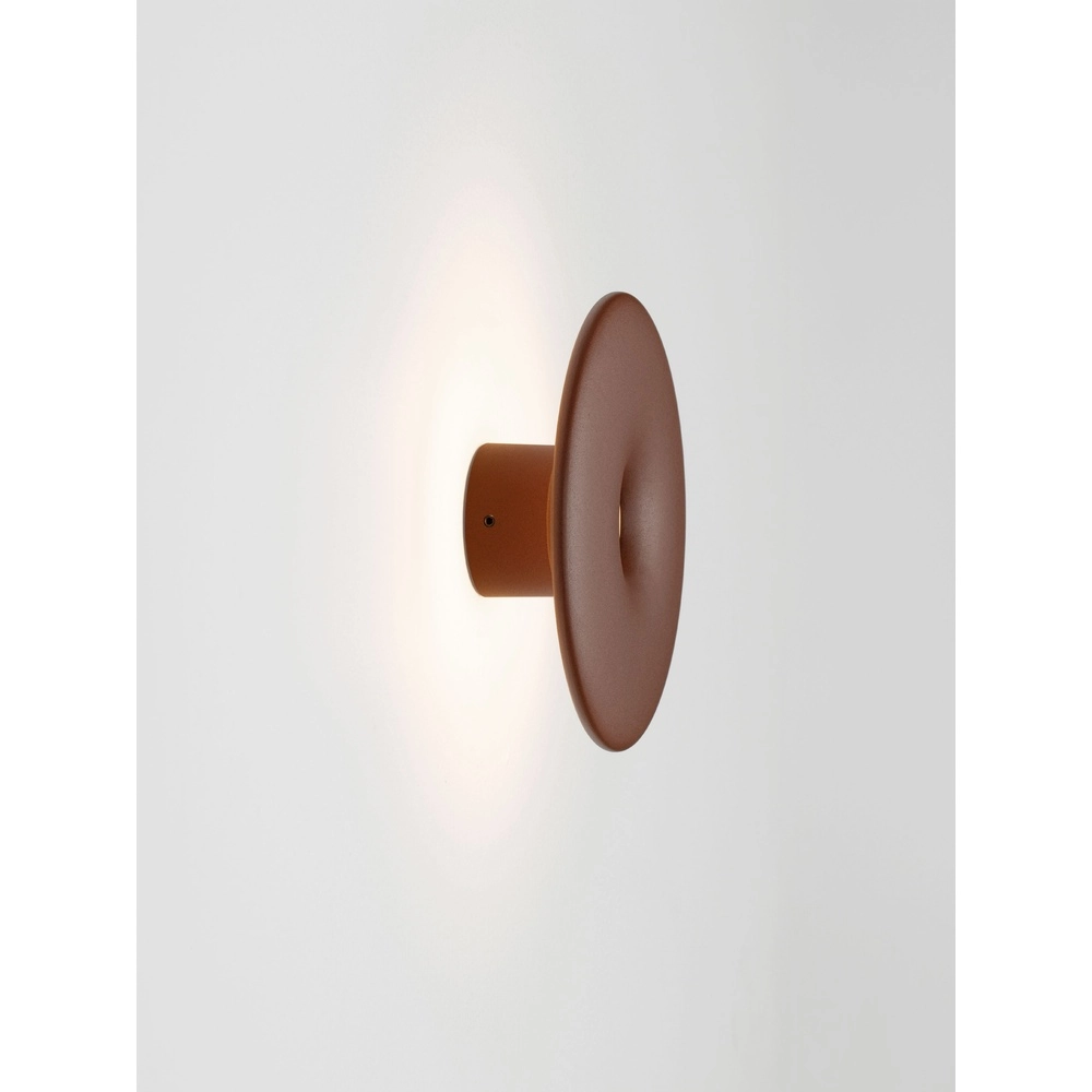 Einzigartige Wandlampe Splash Rund, rostbraun Lyora 5212017497208