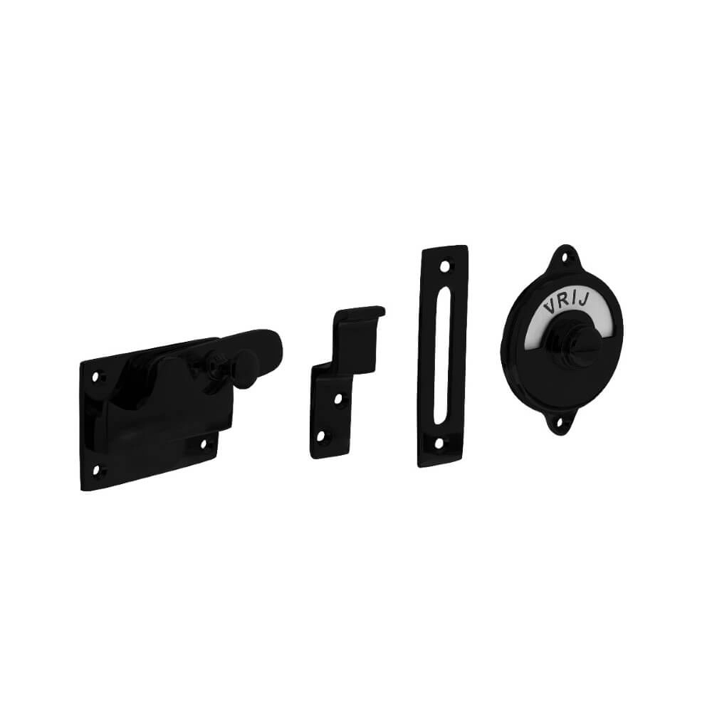 Toiletten-Transfer Tira flach schwarz Intersteel 8714186473146