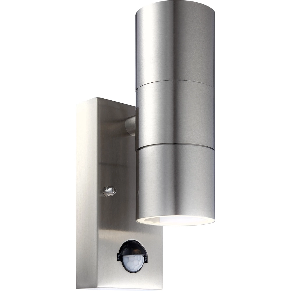 Wandlampe Style Edelstahl mit Sensor