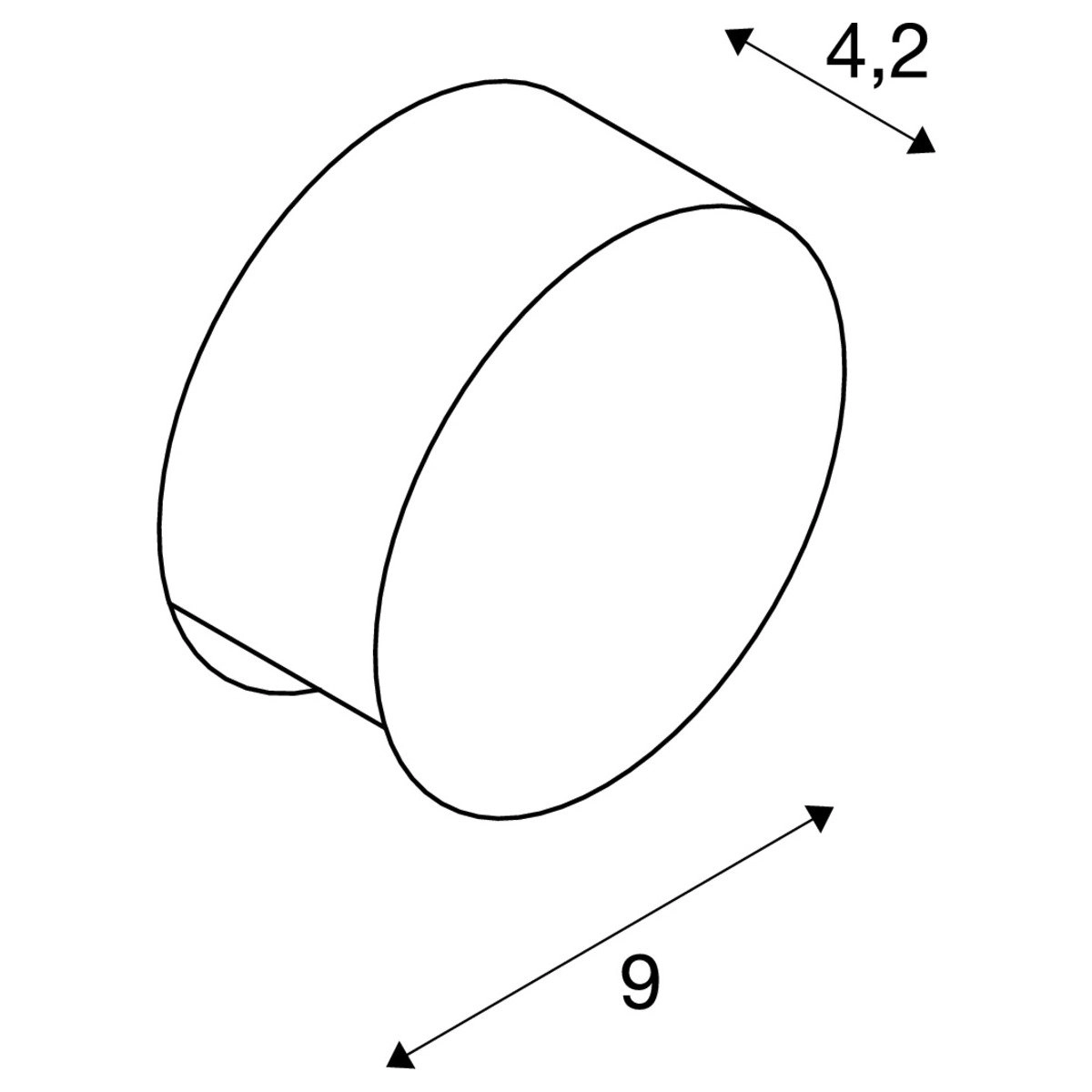 LED-Außenleuchte Pema LED -Wandvorsorge SLV 4024163004589