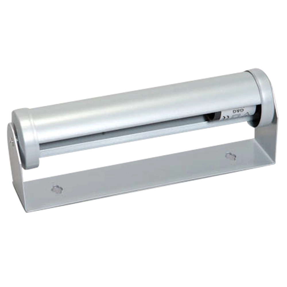 Robuste Wandlampe Rondo Backlight 24 cm grau