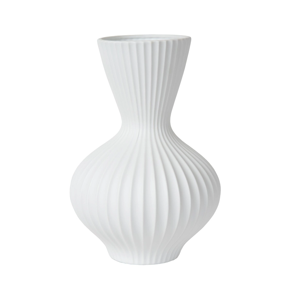 Tischlampenvase Momoro Weiß