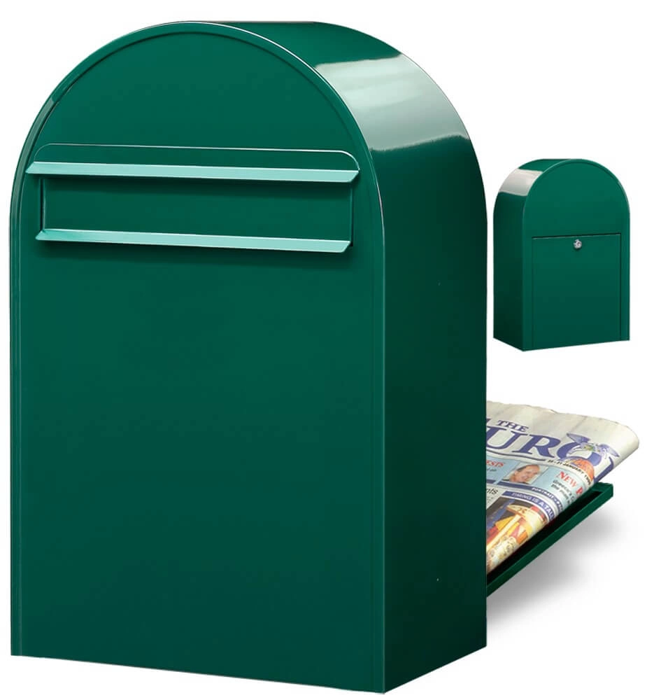Briefkasten Classic B 6005 Dunkelgrün