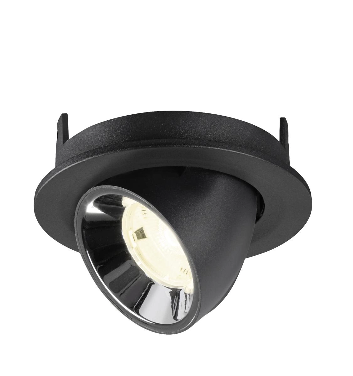 Einbau-Strahler Numinos Gimble S schwarz/chrom 4000K - 20gr SLV 4024163313377