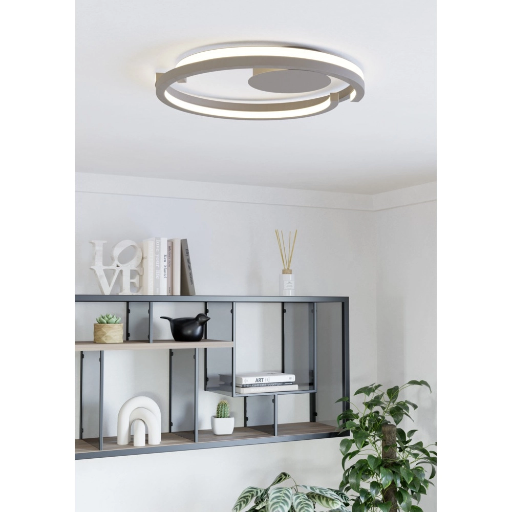 Deckenlampe Mezzomonte sandbraun Eglo 9008606360208