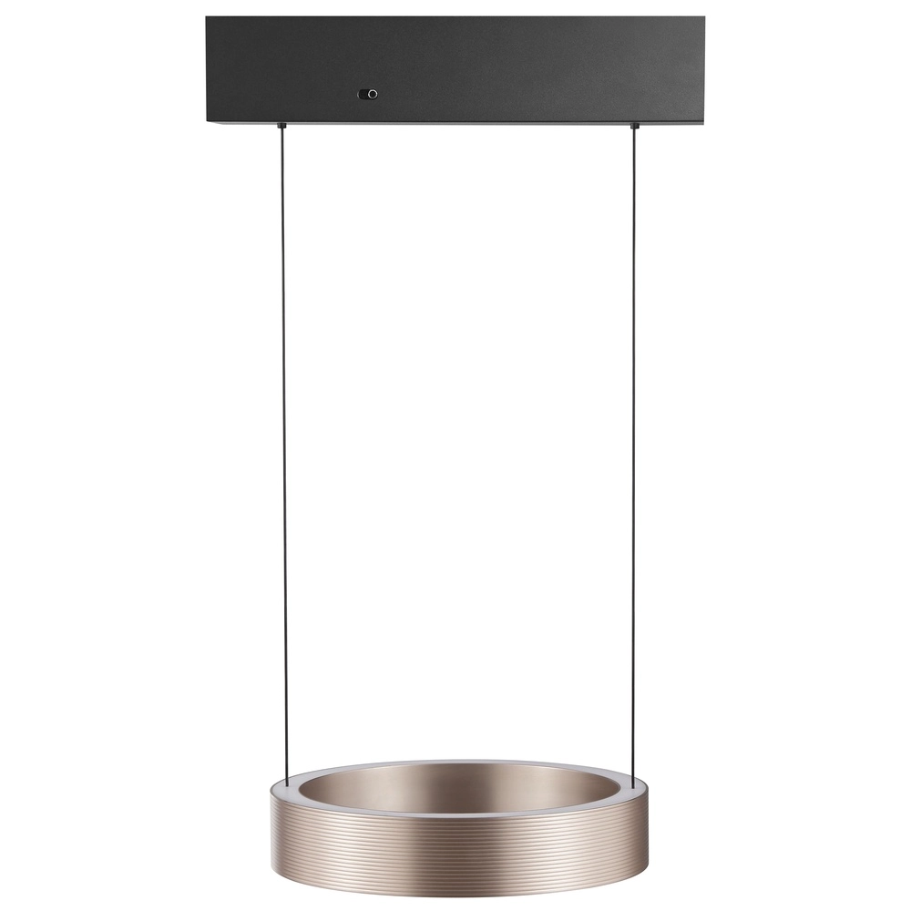 Design-Pendellampe Axion Schwarz mit Braun Brilliant 4004353477188