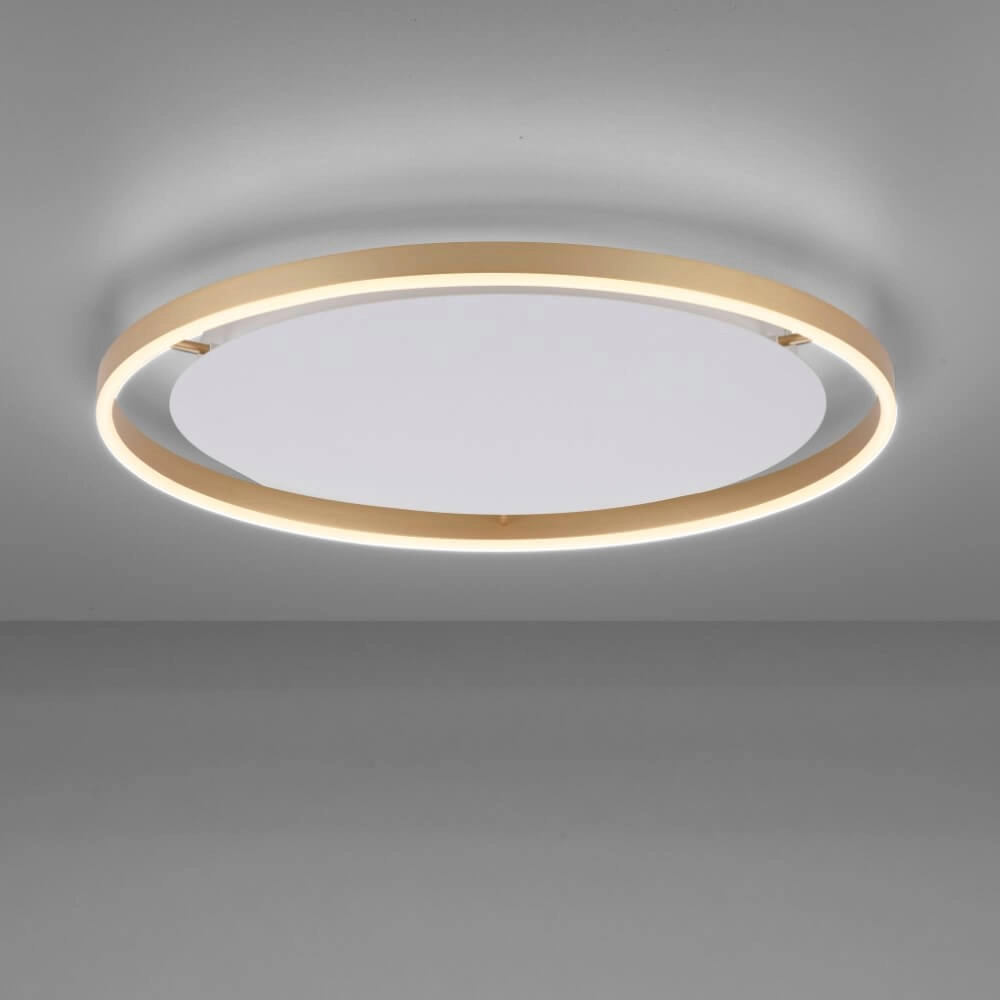 Deckenleuchte Ritus Messing Ø 58,5cm Just Light 4043689985639