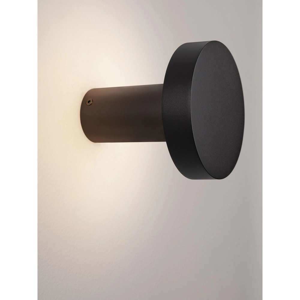 Design-Wandlampe Gong Schwarz Lyora 5212017496126