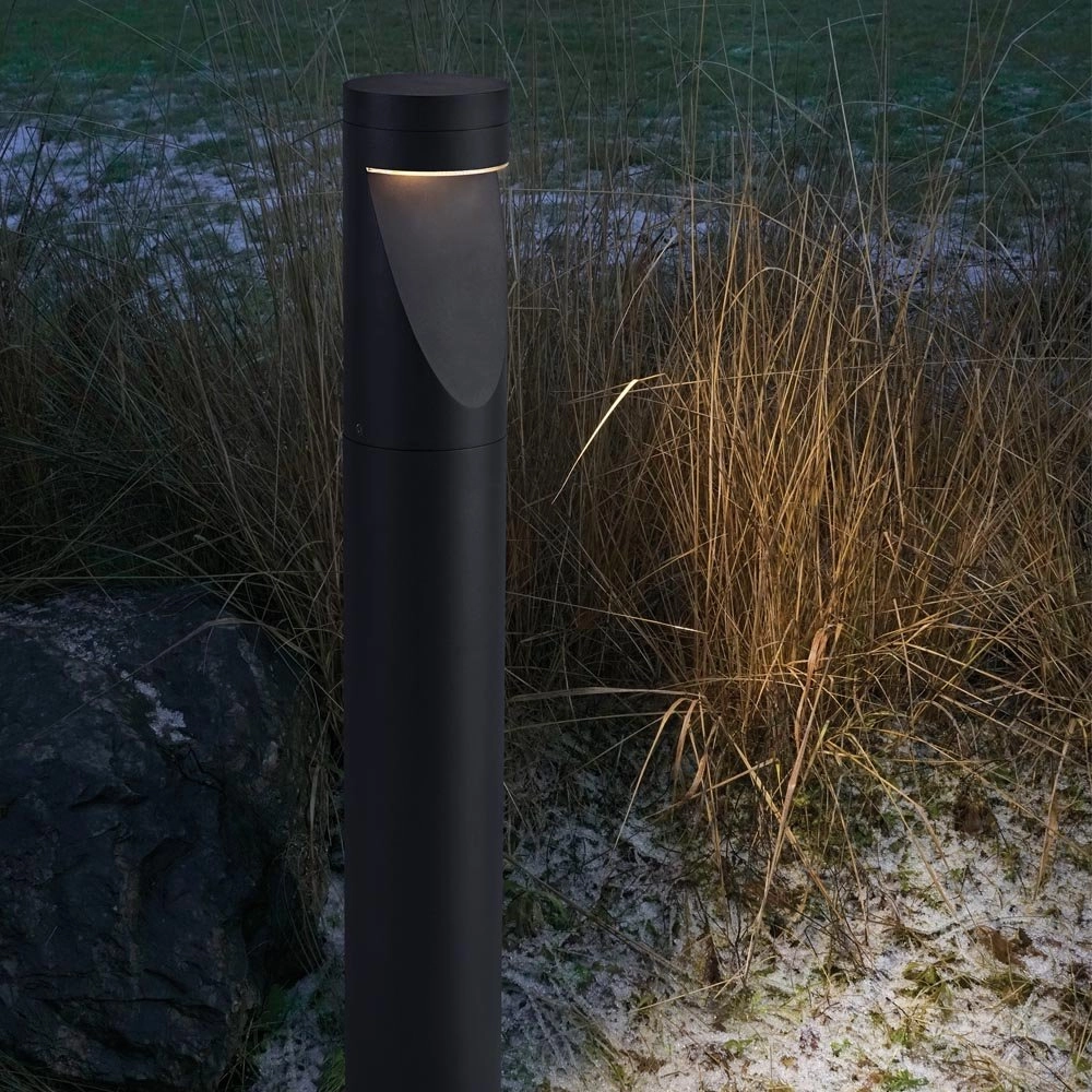 LED Gartenlampe City Highlight Down 85cm Anthrazit Franssen 7042891321089