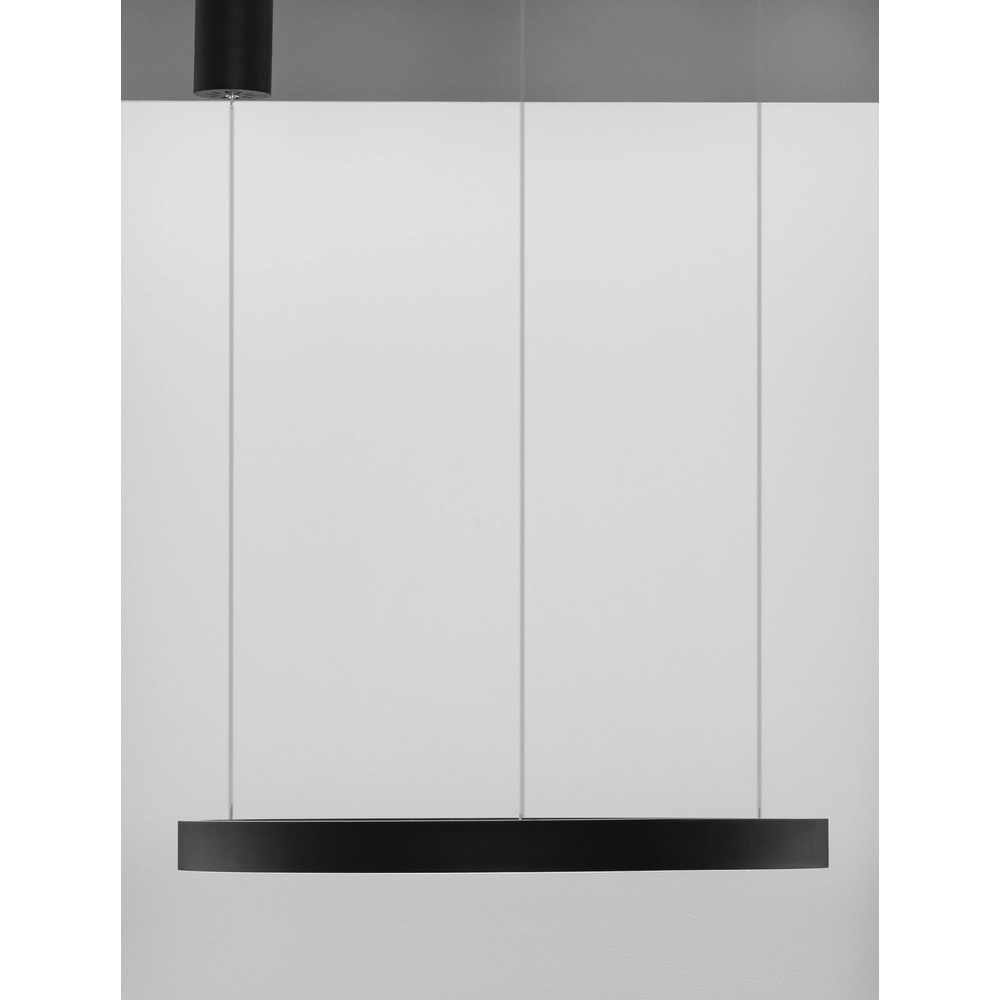 Schwarze Pendelleuchte Elowen Ausführung Ø 60cm Lyora 5212017439055