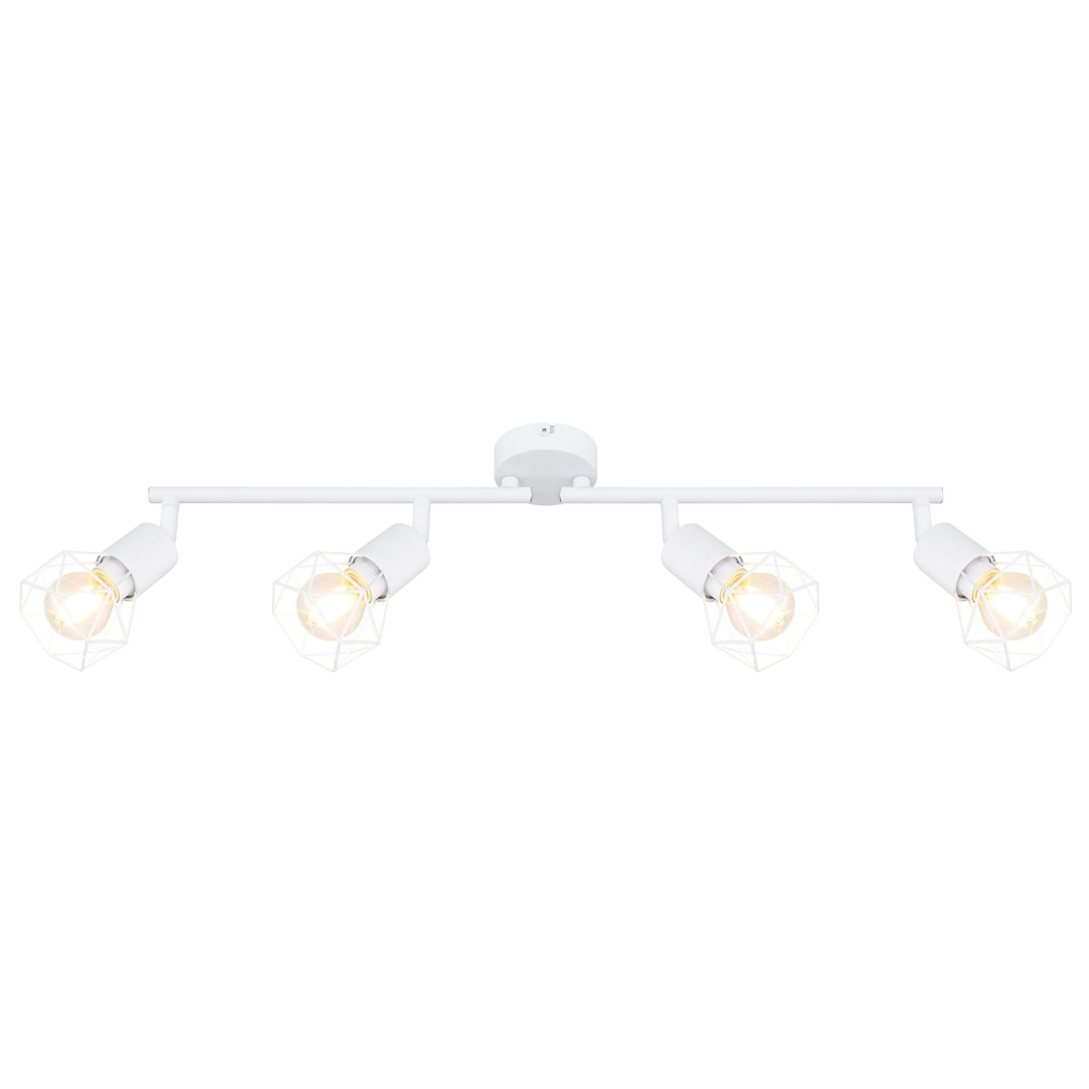 Deckenlampe Xara I 4-Licht weiß Globo 9007371406999