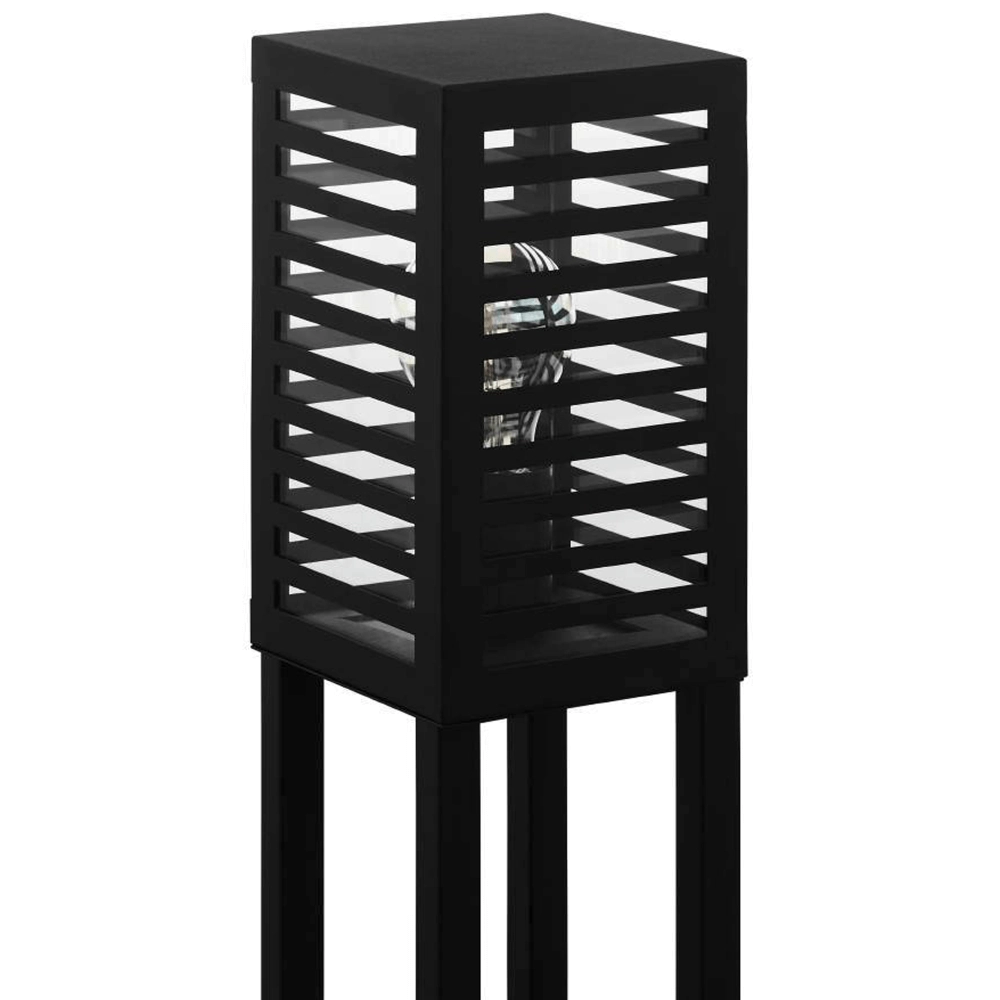 Schwarze Terrassenlampe Alamonte 3 100cm Eglo 9008606230136
