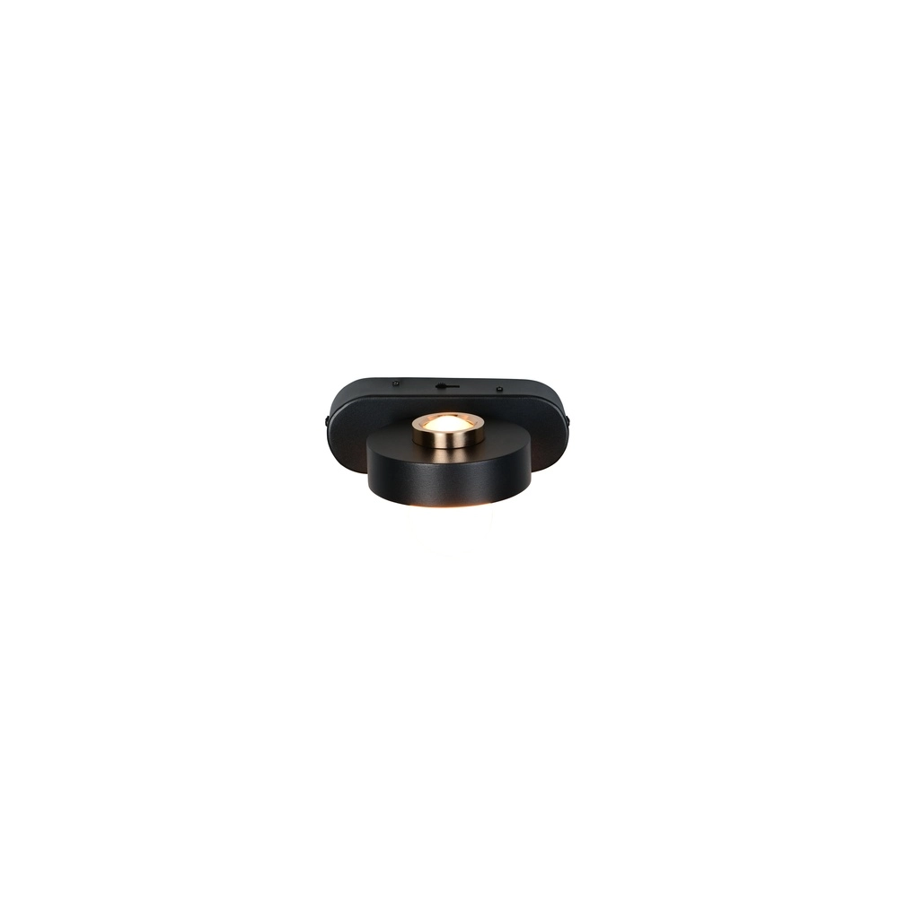 Wandlampe Arpino Schwarz 15 cm Trio 4017807683639