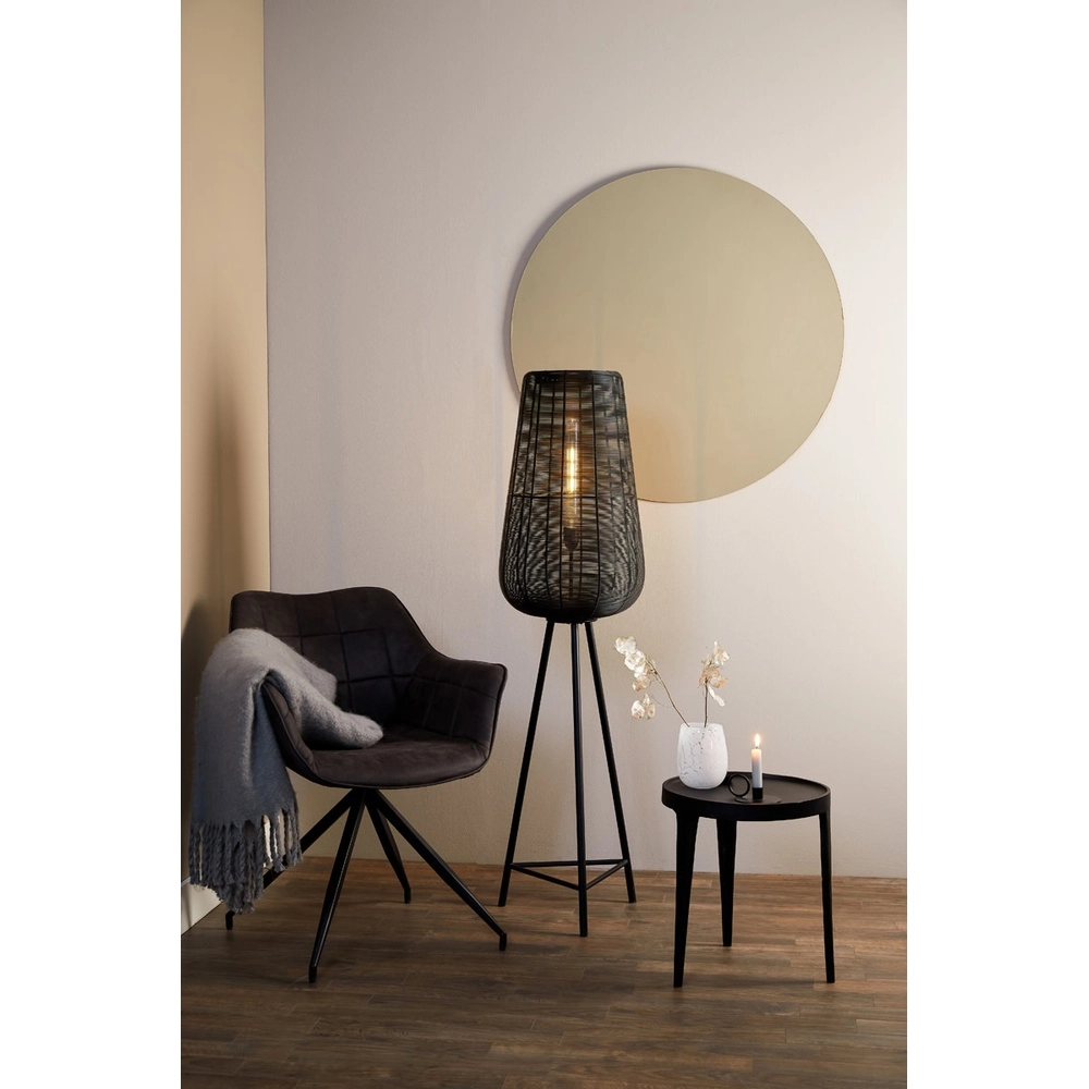 Stativ-Bodenlampe Adeta Schwarz Light & Living 8717807601287