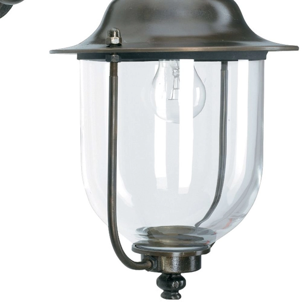 Ländliche Außenlampe Lindau 56 cm Bronzebraun KS 8714732142304