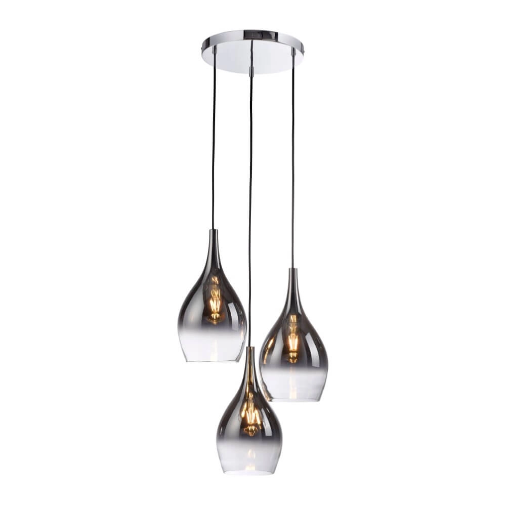 Moderne Hängelampe Pilua 3-flammig rund Paul Neuhaus 4012248366097