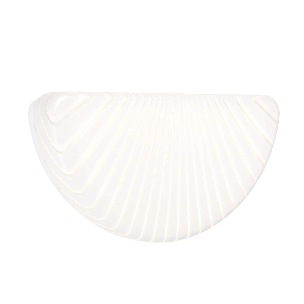 Weiße Wandlampe Allerona 29 cm