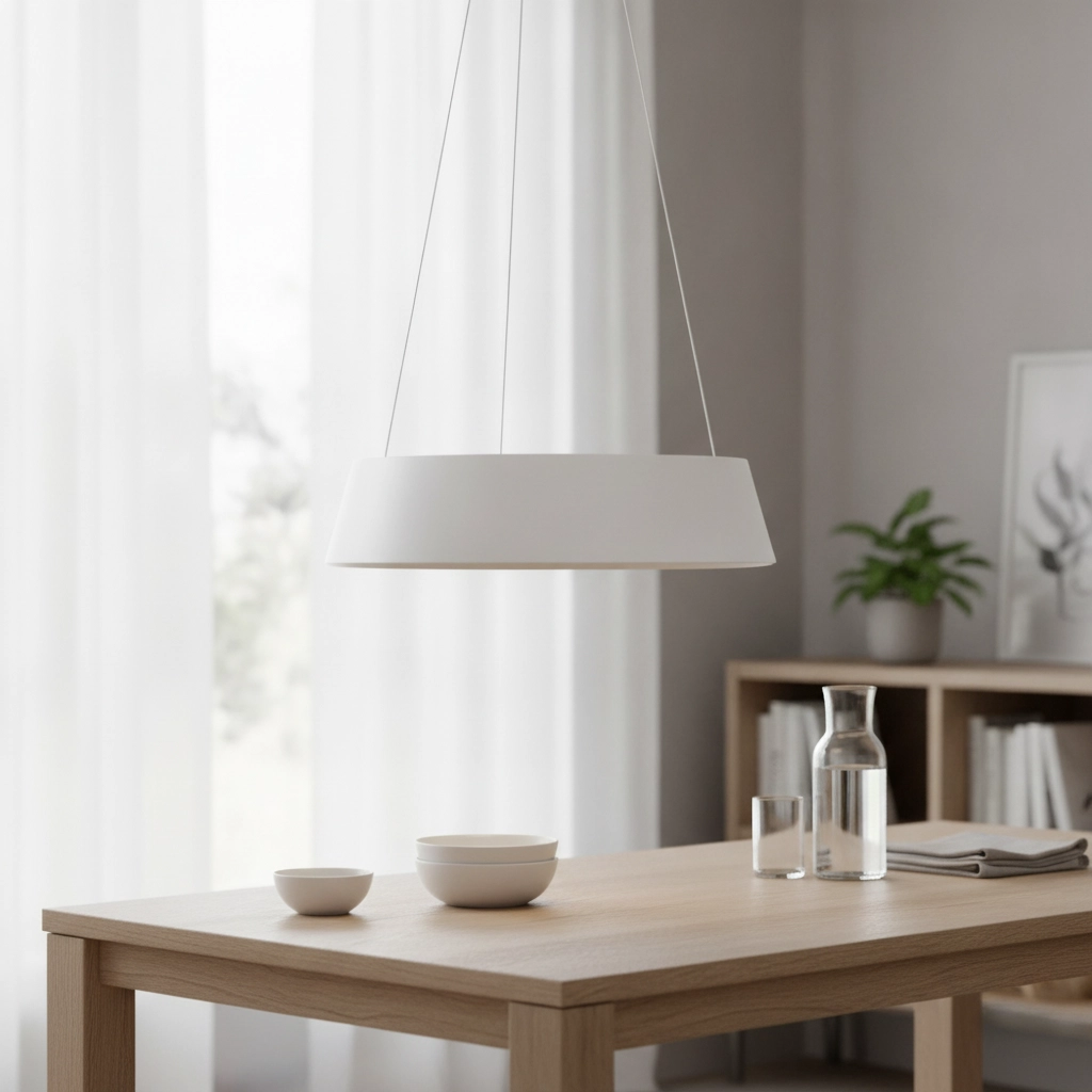 Pendelleuchte Alba weiß Ø 54cm