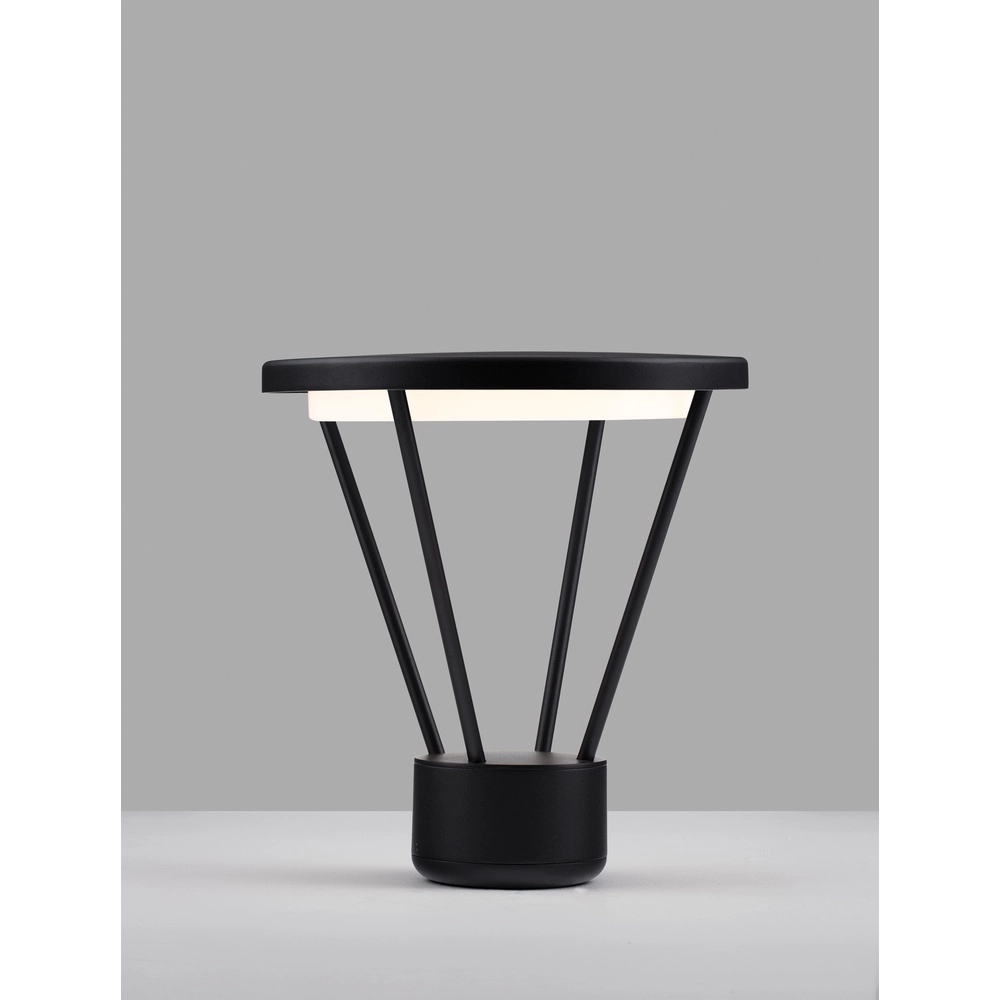 Design-Gartenleuchte Virtus anthrazit