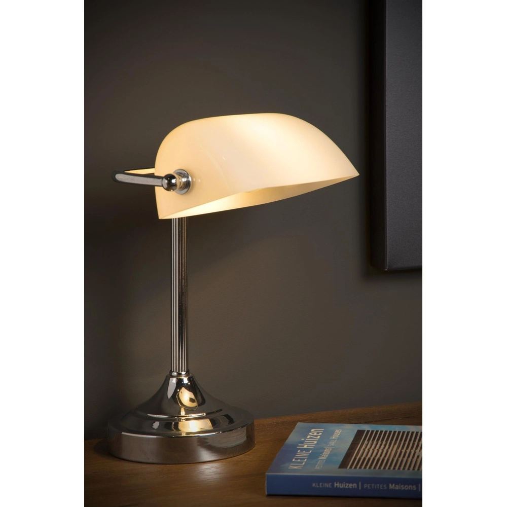 Schreibtischlampe Banker Chrom Lucide 5411212174048
