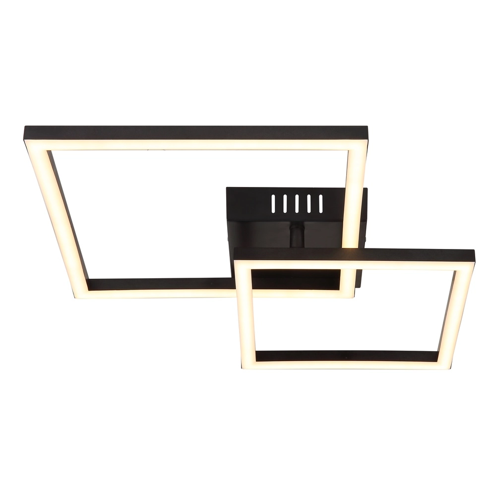 Elegante Deckenlampe Tyler Schwarz Globo 9007371453818