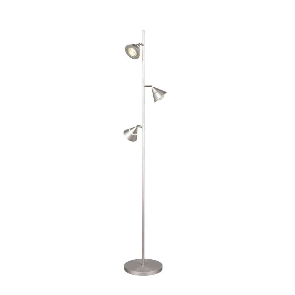 Stehlampe Romeo Nickel Trio 4017807675375