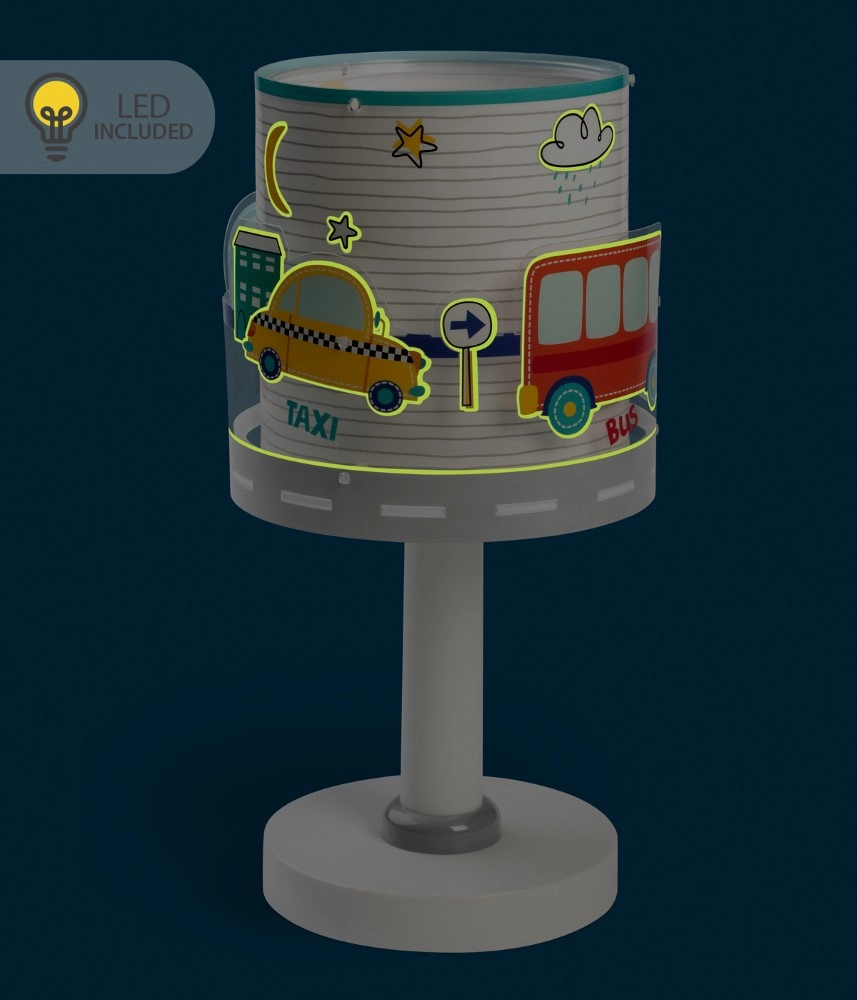 Tischlampe Baby Travel Graues Leuchten im Dunkeln Dalber 8420406002330