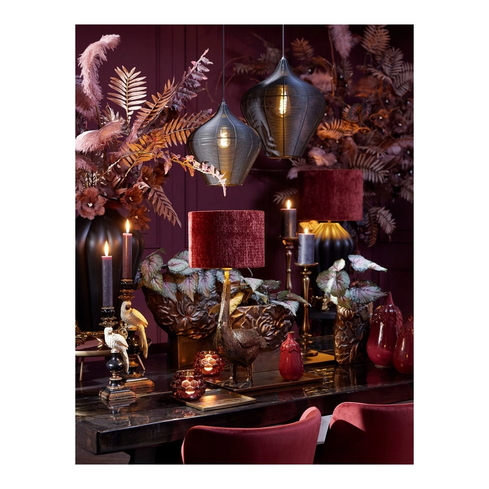 Pendellampe Alvaro schwarze Ø 36cm Light & Living 8717807602581