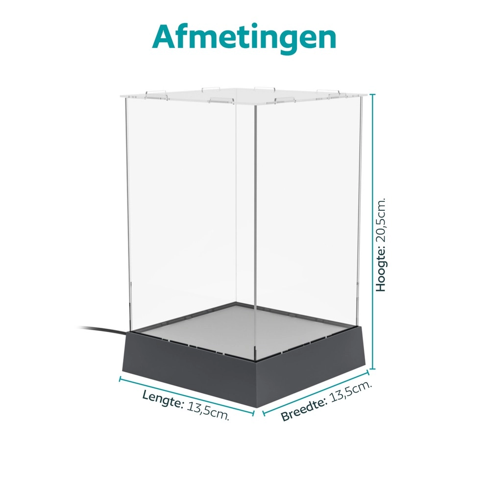 Tischlampe Display Box Vitrine Eglo 9008606392476